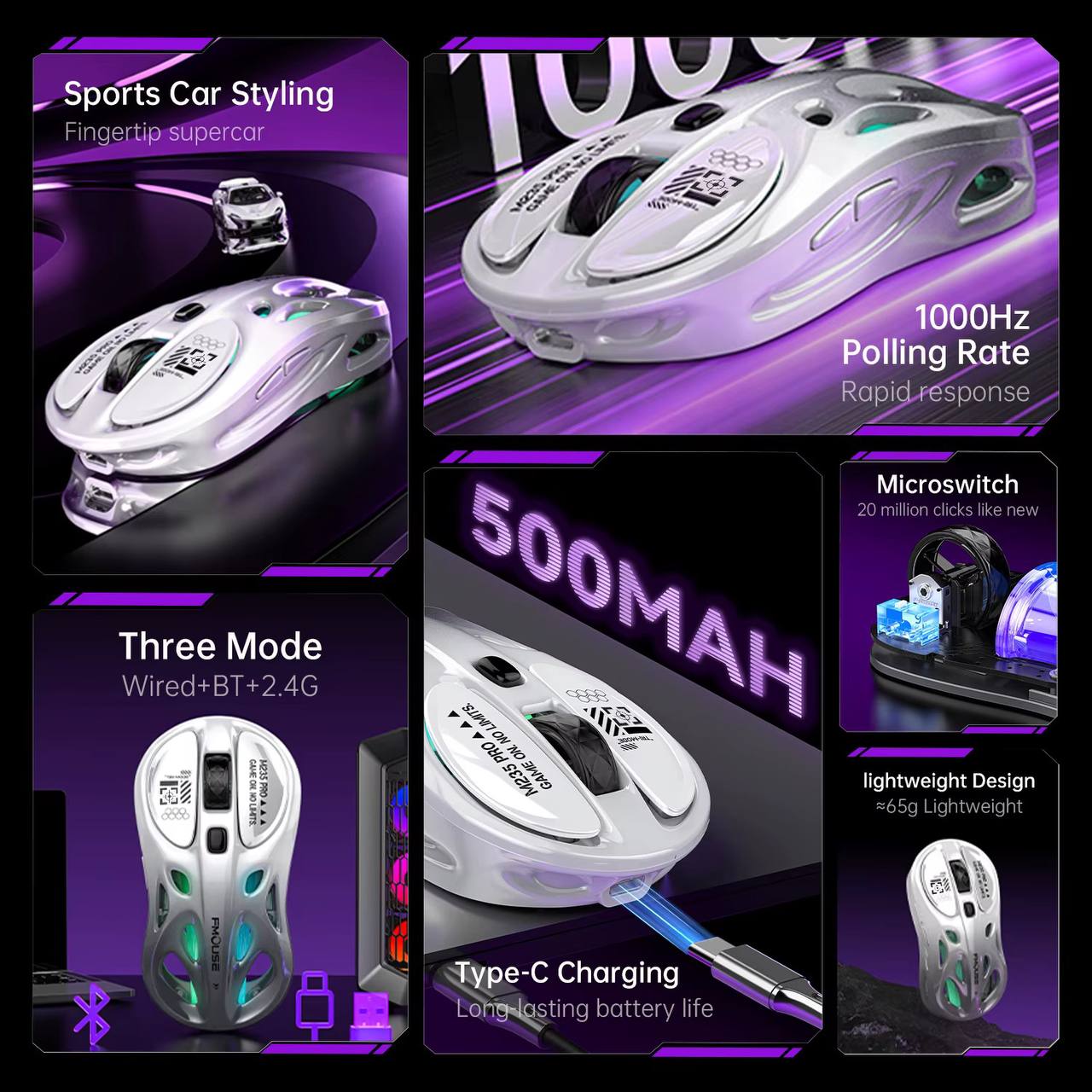 ماوس گیمینگ M235 PRO تری مود