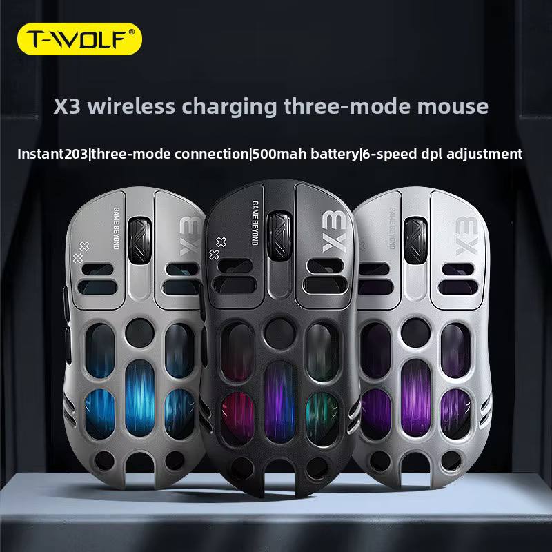 ماوس گیمینگ 3 Thunder Wolf  X تری مود