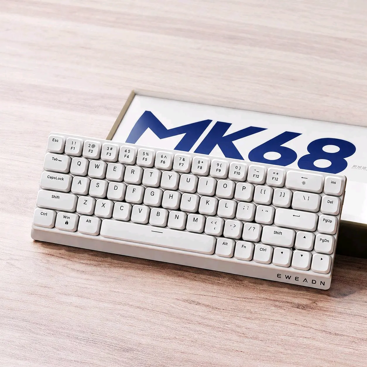 کیبورد مکانیکی  Eweadn MK68 | سوئیچ Red (قرمز) سفید