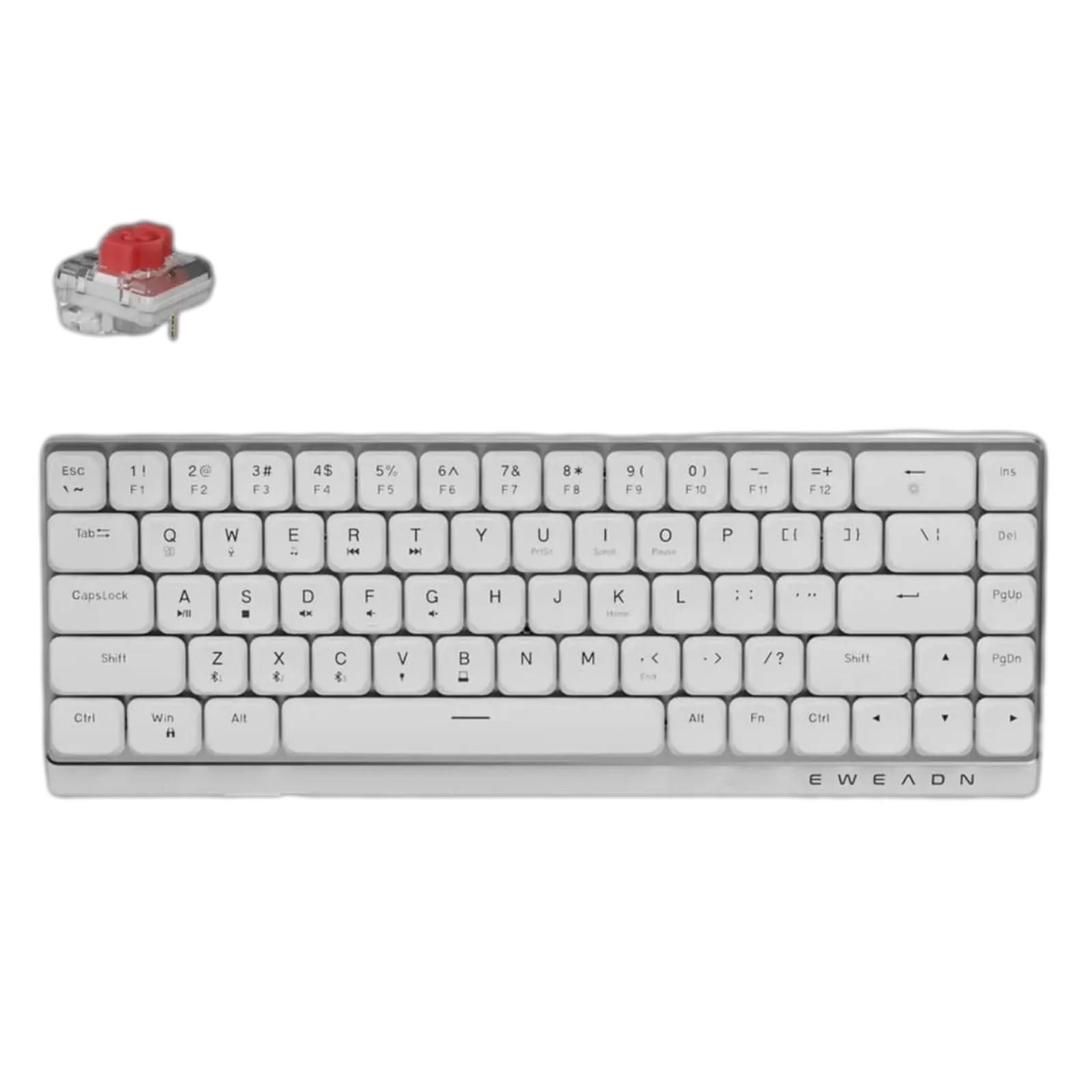 کیبورد مکانیکی  Eweadn MK68 | سوئیچ Red (قرمز) سفید
